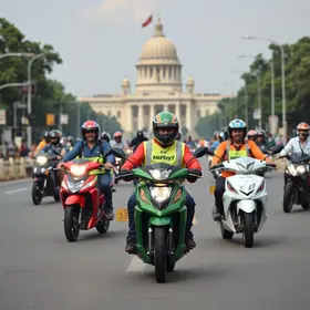 Após motoristas de aplicativo, motociclistas entram na mira de novo programa do governo